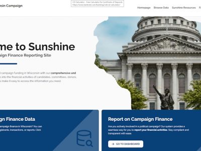 Your Right to Know: State Campaign Finance Site a Big Improvement