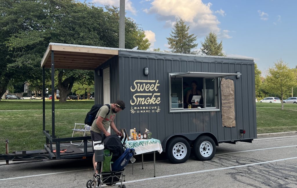 Sweet Smoke BBQ at Chill on the Hill in 2023. Photo by Jeramey Jannene.