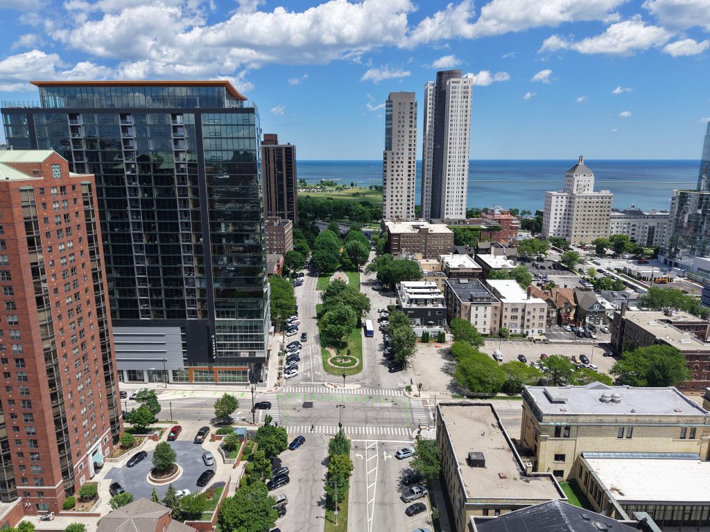 Kilbourn Avenue, with Ascent (left). Photo by Jeramey Jannene.