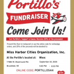 Miss Harbor Cities Scholarship Fundraiser at Portillo’s