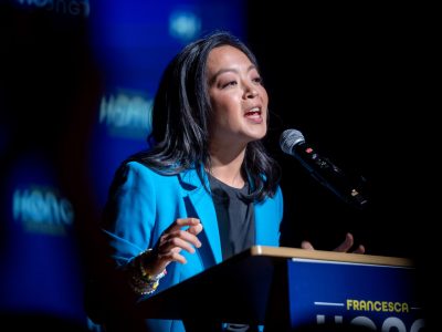 Francesca Hong Hits The Road To Boost David Crowley And Democrats