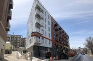 Construction is nearly complete on the final phase of The North End.

Photo taken April 20th, 2018 by Jeramey Jannene. All Rights Reserved.