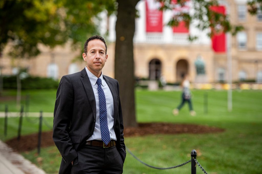 Rob Yablon is a law professor at UW-Madison. Angela Major/WPR