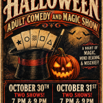 Adult Halloween Comedy, Magic & Burlesque Show
