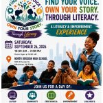 Find Your Voice. Own Your Story. Through Literacy.