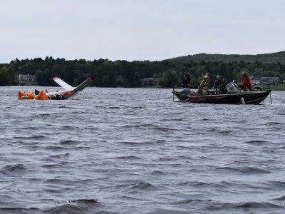 Crews Remove Tom Tiffany’s Plane From Water