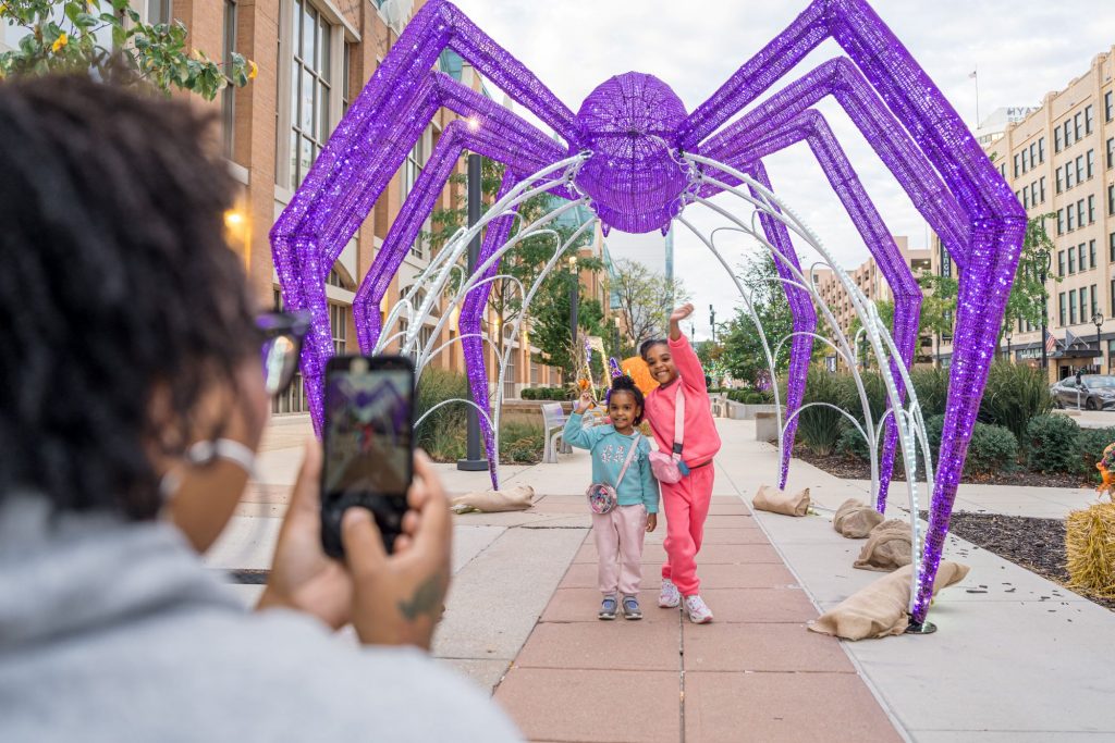 Halloween Village. Photo credit: Front Room Studios.