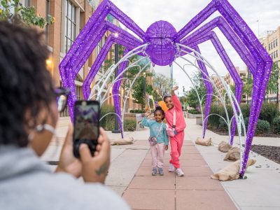 Halloween Village Returns to Baird Community Commons