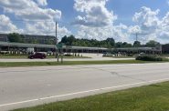 Planned site for Buffalo Wild Wings GO, Sequoia Center on W. Brown Deer Road. Photo by Jeramey Jannene.