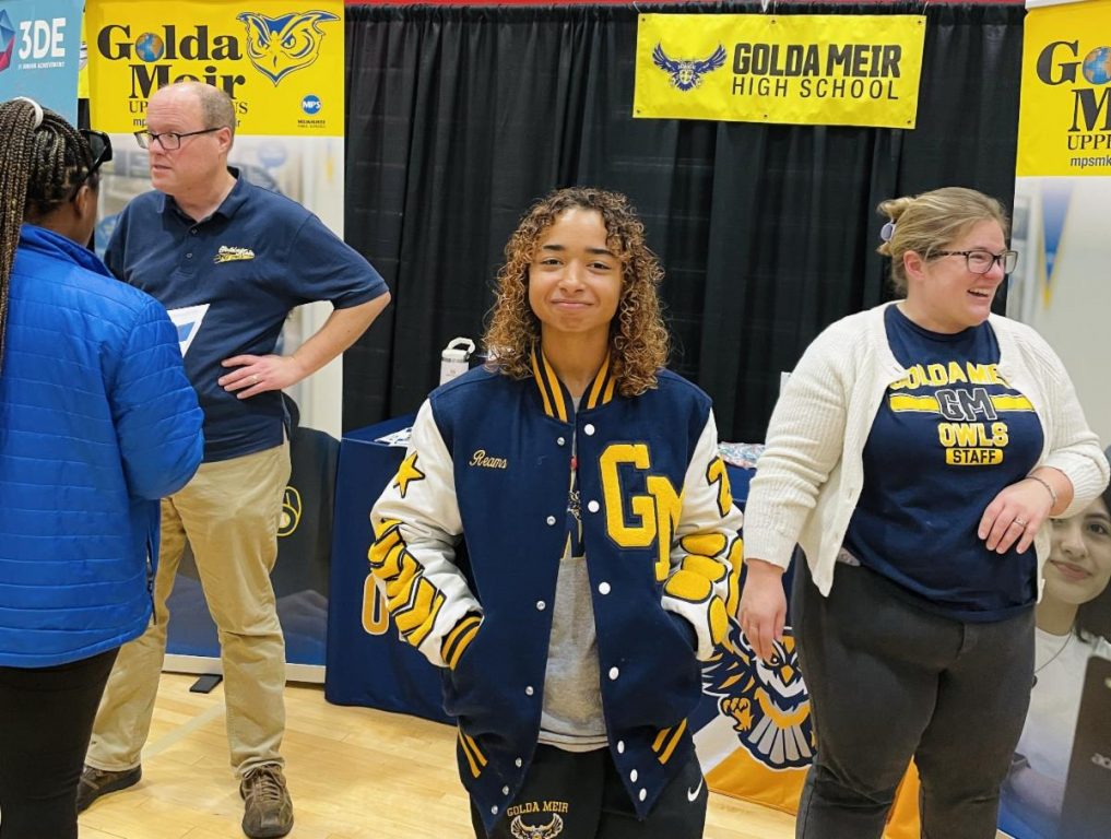 A scene from the 2025 MPS high school enrollment fair. Milwaukee Public Schools photo