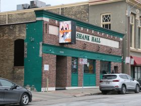 Shank Hall at 1434 N. Farwell Ave. Photo by Jeramey Jannene.