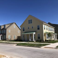 Westlawn homes at 5448-5478 N. 66th St. Photo by Jeramey Jannene.