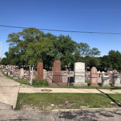 Beth Hamedrosh Hagodel Cemetery. Photo by Jeramey Jannene.