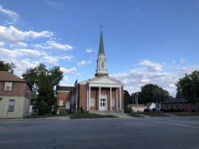 Souls Harbor Baptist Church at 3800 S. Howell Ave. Photo by Jeramey Jannene.