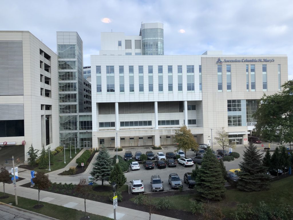 Ascension Columbia St. Mary's Hospital. File photo by Jeramey Jannene.