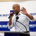 Maryland Gov. Wes Moore Campaigns for Crowley in Wisconsin