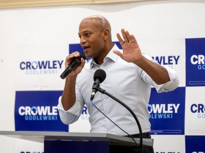 Maryland Gov. Wes Moore Campaigns for Crowley in Wisconsin