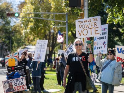 No Kings Events Across Wisconsin Push to Get Out the Vote