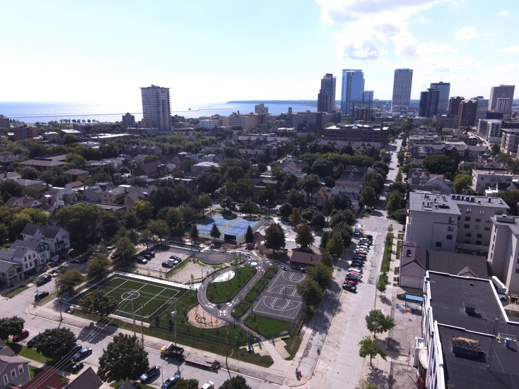 The new Cass Street Playground. Photo courtesy of Reflo.