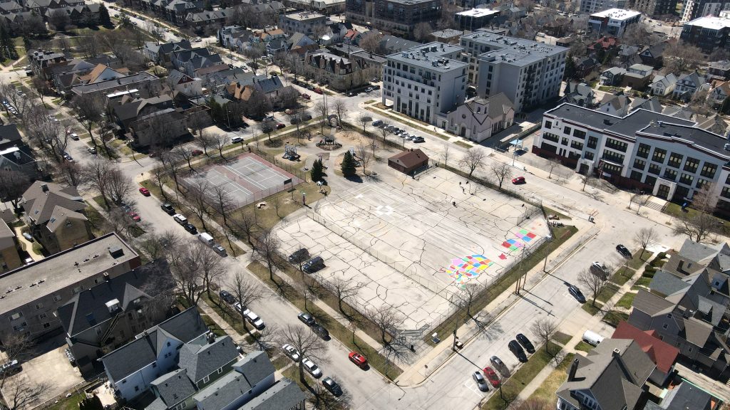 Cass Street Playground before the update. Photo courtesy of Reflo.