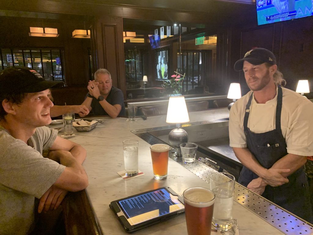 The bar at Mason Street Grill. Photo by Michael Horne.