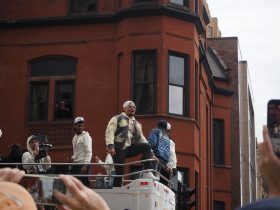 William Contreras, the 2026 World Series MVP. Photo by Lauren Hafeman on Oct. 20, 2026.