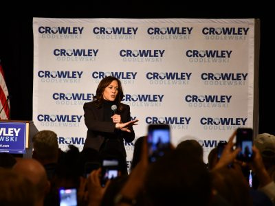 Kamala Harris Rallies for Crowley In Milwaukee