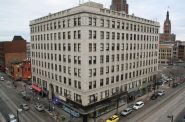 The Century Building as seen from across N. Old World Third St.Photo taken by Jeramey Jannene on January 28th, 2016. All Rights Reserved.