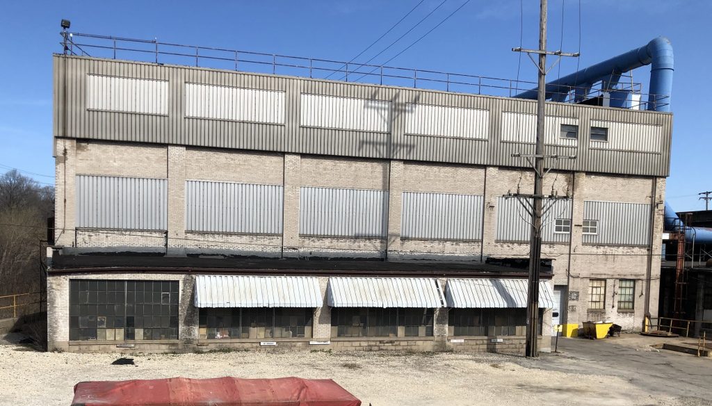 The northwest corner of Maynard Steel's foundry in 2019. Photo by Jeramey Jannene.