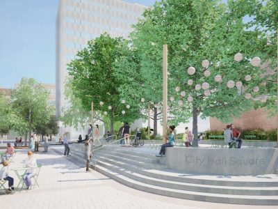 Committee Backs $3.75 Million City Hall Plaza Plan