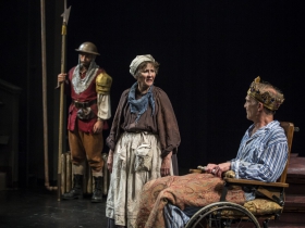 Casey Hoekstra, Sarah Day & James Ridge, Exit the King, 2018.