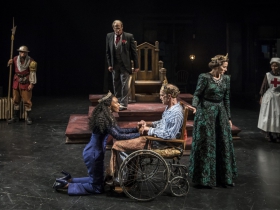 Casey Hoekstra, Cassia Thompson, John Pribyl, James Ridge, Tracy Michelle Arnold & Sarah Day, Exit the King, 2018.