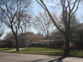 A street in Arlington Gardens.