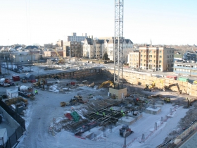 Robert A Wild SJ Commons Construction