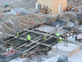 Robert A Wild SJ Commons Construction