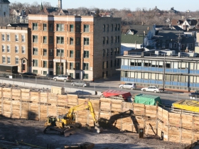 Robert A Wild SJ Commons Construction