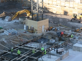Robert A Wild SJ Commons Construction