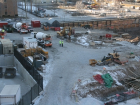 Robert A Wild SJ Commons Construction