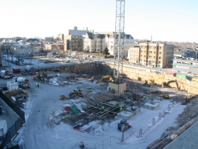Robert A Wild SJ Commons Construction