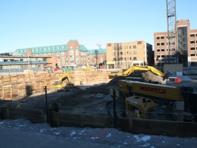 Robert A Wild SJ Commons Construction
