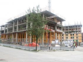 Robert A Wild SJ Commons Construction