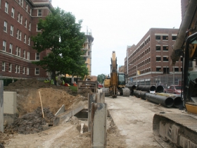 Robert A Wild SJ Commons Construction