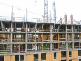 Robert A Wild SJ Commons Construction
