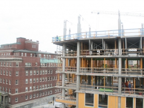 Robert A Wild SJ Commons Construction