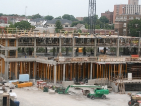 Robert A Wild SJ Commons Construction