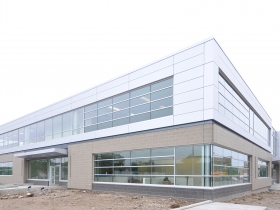 State of Wisconsin Department Of Children and Families office building is nearing completion.