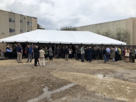 Groundbreaking Tent