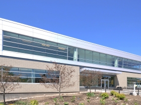 Southeast view of the State of Wisconsin Department Of Children and Families office building.