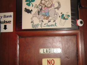 Harp and Shamrock.