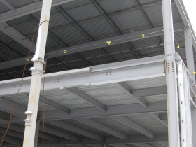 State of Wisconsin Department Of Children and Families office building under construction.